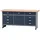 KÜPPER Werkbank Eintürig mit 9 Schubladen 84 x 170 x 60 cm Dunkelblau