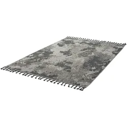 Teppich ASTRA "Trevi 6831 225", blau, B:200cm H:7mm L:290cm, Kunstfaser, Teppiche, In- und Outddor geeignet, Balkon, Aussenbereich