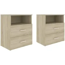 vidaXL Nachttisch 50 x 32 x 60 cm Sonoma-Eiche