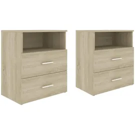 vidaXL Nachttisch 50 x 32 x 60 cm Sonoma-Eiche