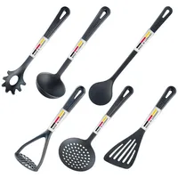Westmark Küchenhelfer-Set Gentle 6-teilig Kunststoff schwarz