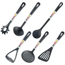 Westmark Küchenhelfer-Set Gentle 6-teilig Kunststoff schwarz