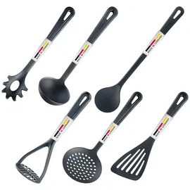 Westmark Küchenhelfer-Set Gentle 6-teilig Kunststoff schwarz