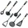 Westmark Küchenhelfer-Set Gentle 6-teilig Kunststoff schwarz