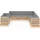 vidaXL Garten-Lounge-Set 9-tlg. beige/grau