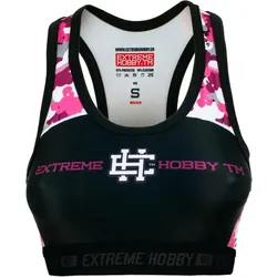 Sport-BH Fitness Gym MMA EXTREME HOBBY PINK TEDDY BEAR SCHWARZ XL