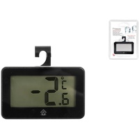 Home 8679600 Digitales Thermometer für Kühlschrank Freeze, Kunststoff, Schwarz