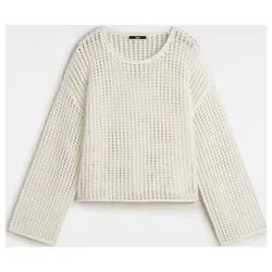 Vans Mila Open Knit Crop Crew marshmallow (100) XL