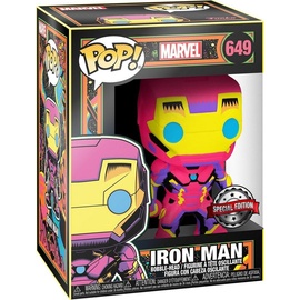Funko POP! Marvel - Black Light Iron Man