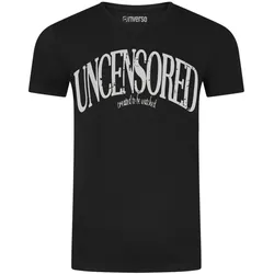 riverso Tshirt Herren Baumwolle Regular Fit RIVLeon Regular Fit Schwarz XXL
