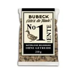 BUBECK Gebackene Hundekuchen Ohne Getreide 210g Nr. 1, Ente