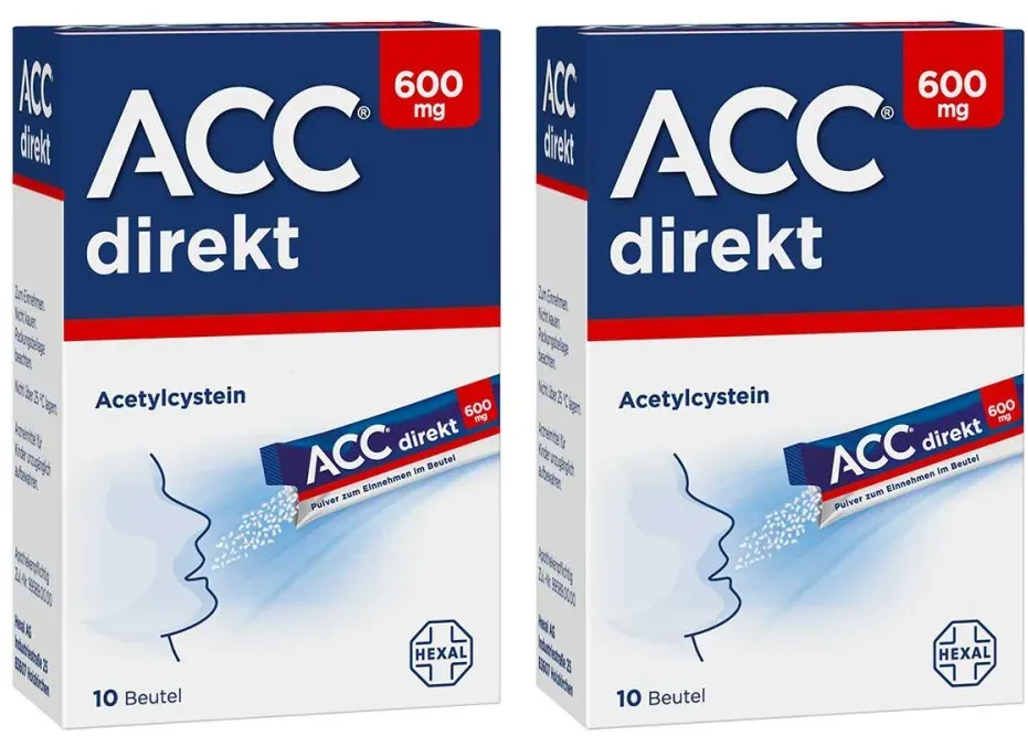 ACC direkt 600 mg Pulver zum Einnehmen im Beutel
