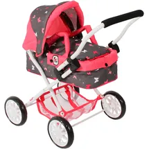 Bayer Chic 2000 CHIC2000 Puppenwagen Smarty, Mini-Kuschelwagen, mit herausnehmbarer Tragetasche braun