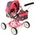 Bayer Chic 2000 CHIC2000 Puppenwagen Smarty, Mini-Kuschelwagen, mit herausnehmbarer Tragetasche braun