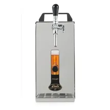ich-zapfe Komplett Set - Zapfanlage, Bierzapfanlage, Bierzapfen PYGMY 20/K mit Membranpumpe, 1-leitig Trockenkühlgerät aus Edelstahl, 25 Liter/h, Green Line, KeyKeg