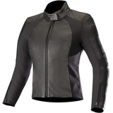 Alpinestars Vika V2 Womens Leather Jacket Black, Schwarz, 38