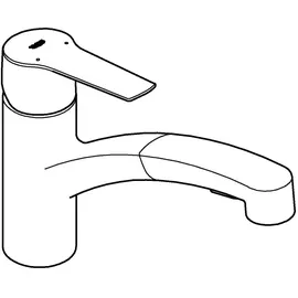 Grohe Quickfix Küchenarmatur Start supersteel