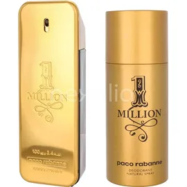 Paco Rabanne 1 Million Eau de Toilette 100 ml + Deo Spray 150 ml Geschenkset