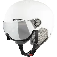 Alpina Arber Visor Q-lite 51-55 cm white matt