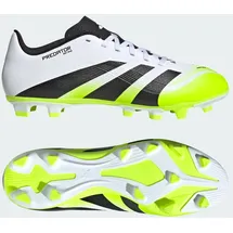 adidas Predator Club MG Herren Cloud White/Core Black/Lucid Lemon 43 1/3