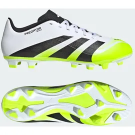 adidas Predator Club MG Herren Cloud White/Core Black/Lucid Lemon 43 1/3