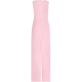 Vera Mont Overall "Damen mit Volant", Damen, Gr. 36, Normalgrößen, rosa (peony blush), Crêpe, Obermaterial: 95% Polyester, 5% Elasthan. Futter: 100% Polyester, figurbetont, V-Ausschnitt, Overalls Overall
