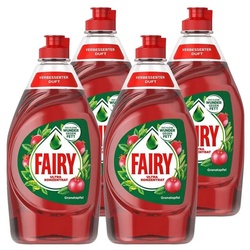 Fairy Fairy Spülmittel Ultra Konzentrat Granatapfel 450ml – Gegen Fett (4er Geschirrspülmittel