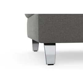 sit&more Stauraumhocker Grenoble 66 x 48 x 76 cm Grau