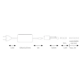 Paulmann MaxLED 1,5 m Tunable White