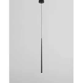 Nova Luce Giono 1-flg. 51 cm schwarz Acryl Aluminium