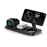 Satechi Magnetic 2-in-1 Wireless Charging Stand Space Gray