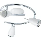 EGLO LED Deckenstrahler RICCIO 2 GU10 3W 3000K (Warmweiß)