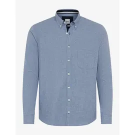 Brax Langarmhemd blau XL