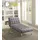 Atlantic Home Collection Relaxliege Polyester 76 x 82 x 178 cm grau