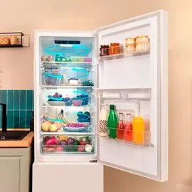 Cecotec Bolero Coolmarket Combi 250 Kühl-Gefrierkombination (250 l, 1800 mm hoch, Weiß)