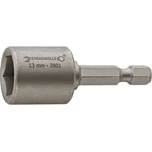 Stahlwille 2801N/10 Nuss 10mm Antrieb 6,3 (1/4") Sechskant mit Magnet - 28011010