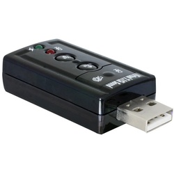 Delock USB Sound Adapter 7.1 (61645) Soundkarte