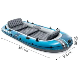 Intex Excursion 5 Set + Paddel + Handpumpe