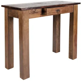 SIT Möbel SIT Telefontisch Seadrift, recyceltes Teak-Altholz, Shabby Chic, Vintage beige