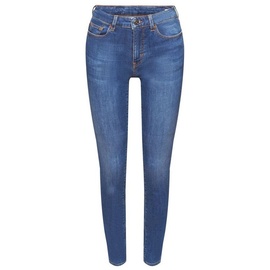 Esprit Skinny-fit-Jeans Skinny-Jeans aus nachhaltiger Baumwolle blau 26/32
