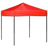 vidaXL Partyzelt Faltbar Rot 2x2 m