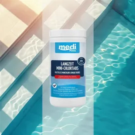 mediPool Langzeit-Minichlor Tabs weiß 1 kg