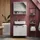 Vicco Waschtischunterschrank Eliza Weiß 70 x 63 cm mit 2 Türen