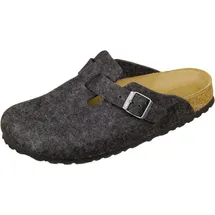 Birkenstock Boston Wool Narrow Hausschuhe (Größe 36, grau)