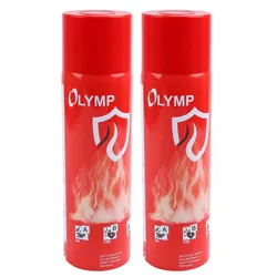 2x Feuerlöschspray  Universal einsetzbares auf Schaumbasis a 500g Olymp