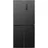 (362 l, 1800 mm hoch, Schwarz)