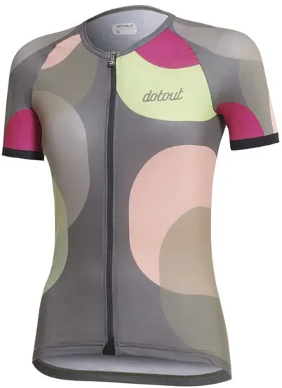 Dotout Camou W - Radtrikot - Damen - Grey/Pink - L