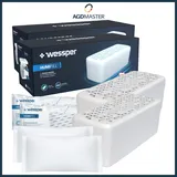 2x Wessper P2 Humifill Luftentfeuchter groß mit Nachfüllpack 500g 40m2 stromlos