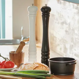 Relaxdays Pfeffermühle weiß 40,0 cm