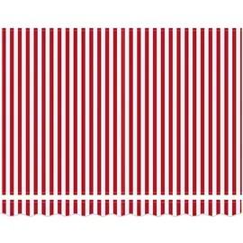 vidaXL Markise 300 x 250 cm rot-weiß gestreift